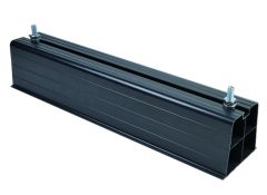 SB-450 kunststof opstelbalk zwart 450mm (set in box)