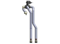 CZ-NV3 - inbouw 3-weg klep M-serie Bi-bloc