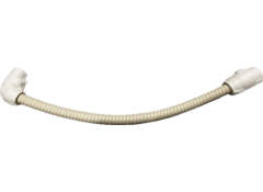 DSH-UP25E25S-07 - Geïsoleerde afvoerslang met koppelstuk 32mm