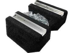 Fix-it Foot 400 - opstellingsbalken rubber 400mm (set incl. bouten)