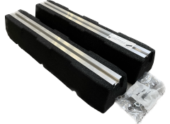 RB60-1-130 - opstellingsbalken rubber 600mm (set incl. bouten)