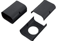 SJA-100-K - Gatverbindingsstuk t.b.v. SD-100 - zwart