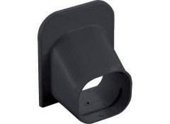 SP-77-K  - Plafond-/Wandeindstuk  t.b.v. SD-77 - zwart