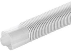 SF-77-2000-W flexibele goot 2000mm t.b.v. SD-77 wit