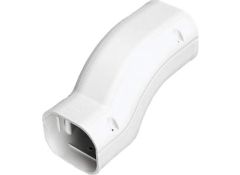 SIF-100-W - verspringende bocht t.b.v. SD-100 - wit