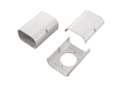 SJA-100-W gatverbindingsstuk t.b.v. SD-100- wit