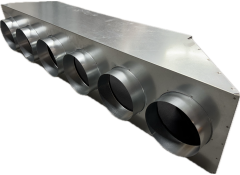 Toevoer plenum kanaalmodel S-200/250PE4E