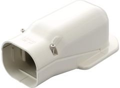 SW-100-I - muur-/hoekstuk t.b.v. SD-100 - ivoor