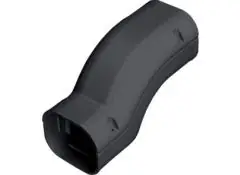 SIF-100-K - verspringende bocht t.b.v. SD-100 - zwart