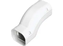 SIF-100-W - verspringende bocht t.b.v. SD-100 - wit