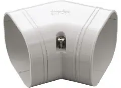 SKF-77-W - vlakke bocht 45° t.b.v. SD-77 - wit