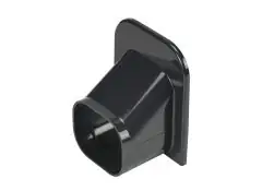 SP-100-A - plafond/wandeindstuk - antraciet 