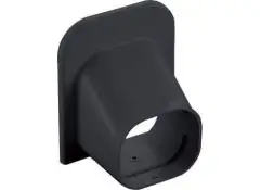 SP-100-K- Plafond-/Wandeindstuk  t.b.v. SD-100 - zwart