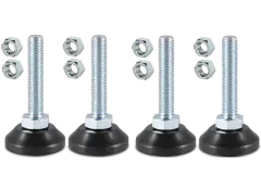 EVO-FEET-AL - set rubberen opstelvoetjes 10 cm (4 st)